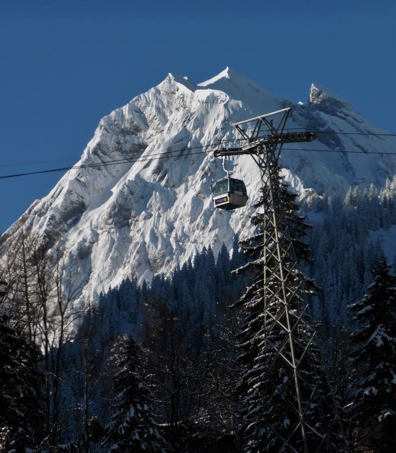 Ferienwohnung Laubrinus Adelboden Exterior foto